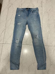 Hollister Ripped Jeans - Size?