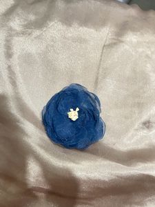 Blue Flower Handmade Designer Brooch