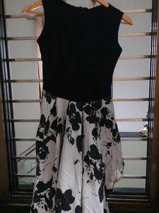 Unique Black &amp; White Dress