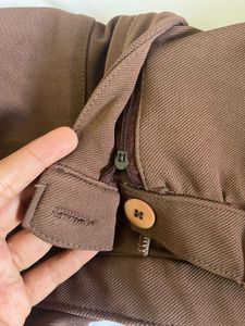 Brown High Waisted Trousers