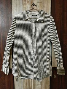 Striped Button-Down Shirt