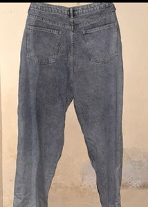 🔥 Zudio High-Waist Balloon Fit Jeans - Size 36