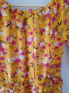 Cute Floral Jumpsuit for kids