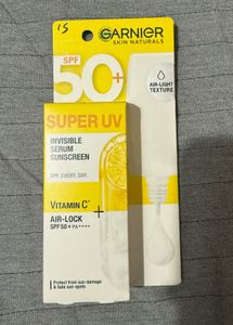 Garnier Super UV Sunscreen SPF50
