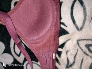 Branded Padded Mauve Bra Good Condition