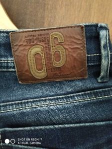 Dark Blue Slim Fit TDU jeans