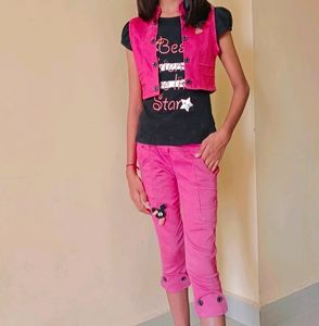 3-piece Dress For Girls