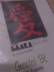 GAARA POSTER 🐲 Naruto
