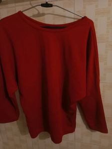Zara Red Top