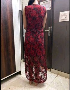 Partywear Red Dress