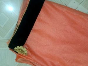 Party Saree With  Blouse