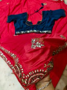 Combination Blouse An Saree Need Dry Clean 🫧