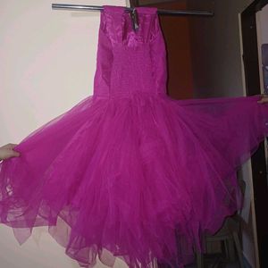 Pink Tulle Party Dress