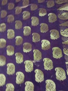 Brown attractive Zari Saree for Wedding,Parties.
