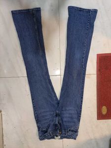 Flared Denim Jeans