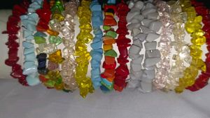 Colorful Stone Bracelet Set (15)+ Freebie