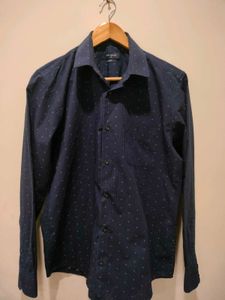 Men&#39;s Blue Striped Shirt