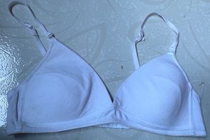 No Boundaries 38B White Bra