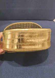 100% Original Zara Gold Bag