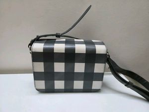 Checked Crossbody Bag (No defects just the Belt)