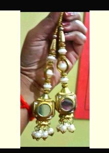 Combo Of 4 Pair  Latkans for Saree Dupatta Sui