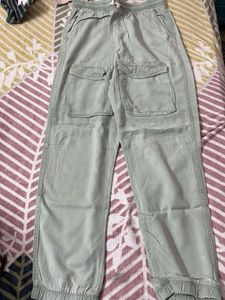 Green Cargo Pants + free gift