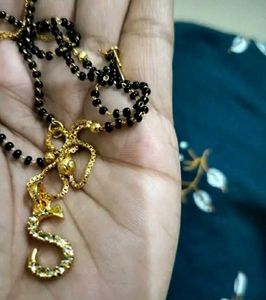 Initial 'S' Mangalsutra Necklace🥰