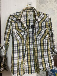 Men Plaid Shirt
