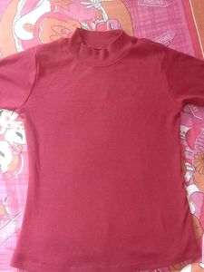 Maroon Top