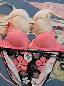 Combo Of Four Imported Fabric Bra