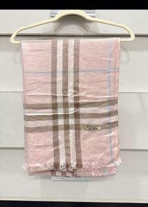 Burberry Pink  check Scarf