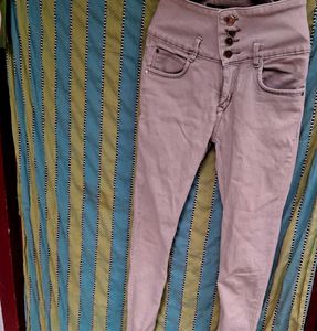 Grey Skinny-fit Jeans For Women