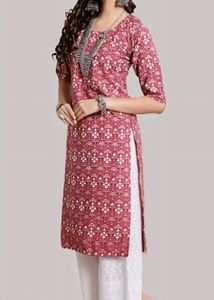 RED PREMIUM KURTI