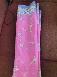 Floral Print Saree