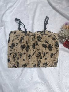 Y2k Floral Corset Top 🖤