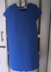 Chic Blue Shift Dress