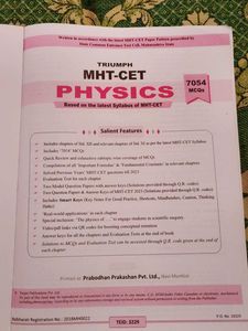 MHT-CET Physics Guide