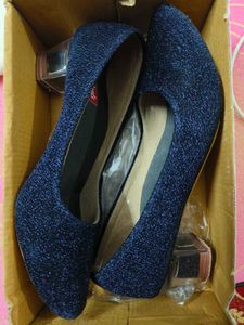 Sparkly Navy Heels