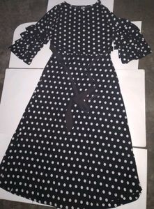 Polka Dot Maxi Dress
