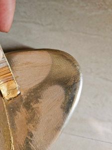 Gold Ethnic Heels