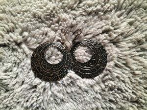 Boho Chic Bronze Earrings