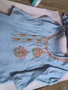 Blue  Kurti 🩵