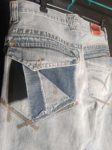 Light Wash Denim Jeans