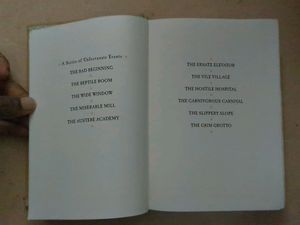 A Series Of Unfortunate Events Children&#39;s Book