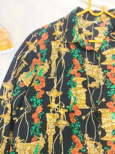 Antique Print Casual Shirt