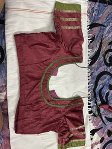Mauve Velvet Blouse