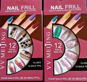 12 Fake Nails Set