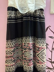 long frock dress beachy wear