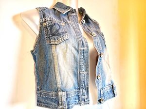 Denim Vest Size Small