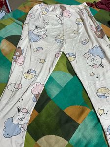 Women Pink Printed Lower For Cotton